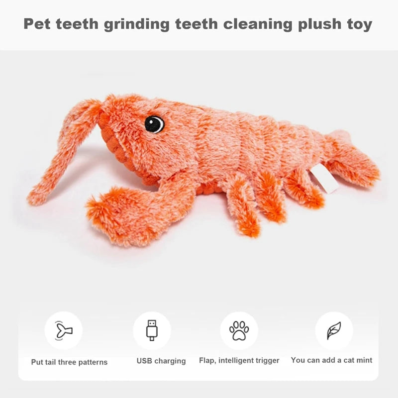 Floppy Lobster Dog Toy